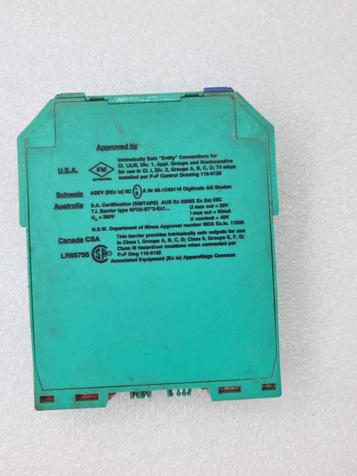 Pepperl+Fuchs KFD2-STC3-EX1 Smart Transmitter Isolator Safety Barrier KFD2STC3EX